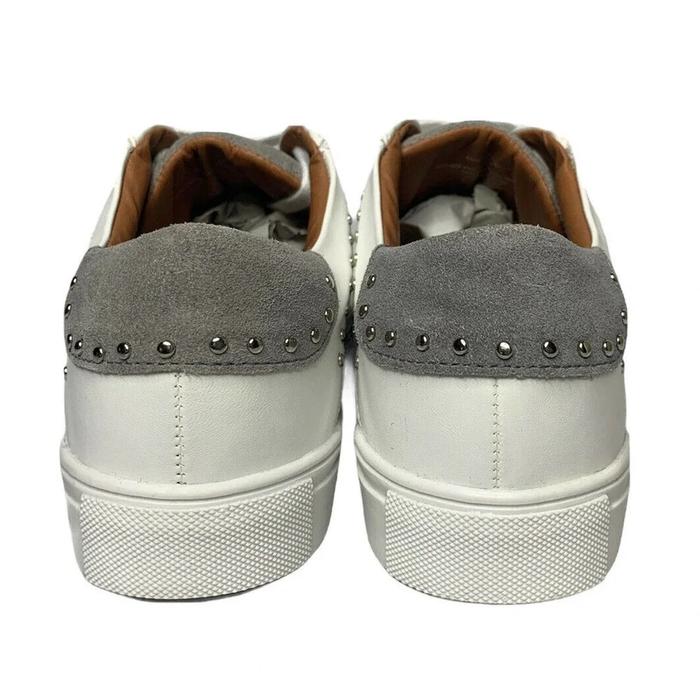 NEW Steve Madden Annita Court Fashion Sneakers Shoes Leather Animal Print Size 8